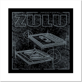 Zulu - Technical Drawing Posters and Art